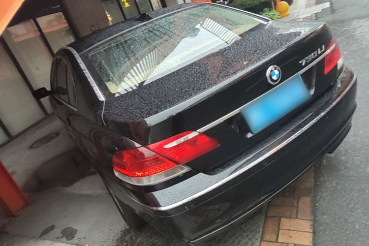 Used BMW 7 Series 2008 730Li Leading Model Rear Left 45 Deg