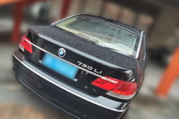 Used BMW 7 Series 2008 730Li Leading Model Rear Right 45 Deg