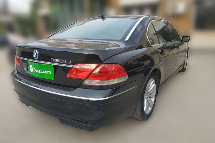 Used BMW 7 Series 2008 730Li Leading Model Rear Right 45 Deg