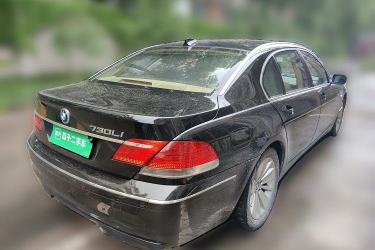 Used BMW 7 Series 2008 730Li Leading Model Rear Right 45 Deg