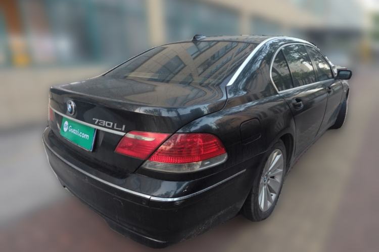 Used BMW 7 Series 2008 730Li Leading Model Rear Right 45 Deg
