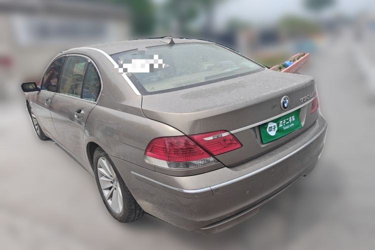 Used BMW 7 Series 2008 730Li Leading Model Rear Left 45 Deg