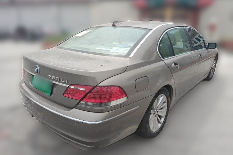 Used BMW 7 Series 2008 730Li Leading Model Rear Right 45 Deg