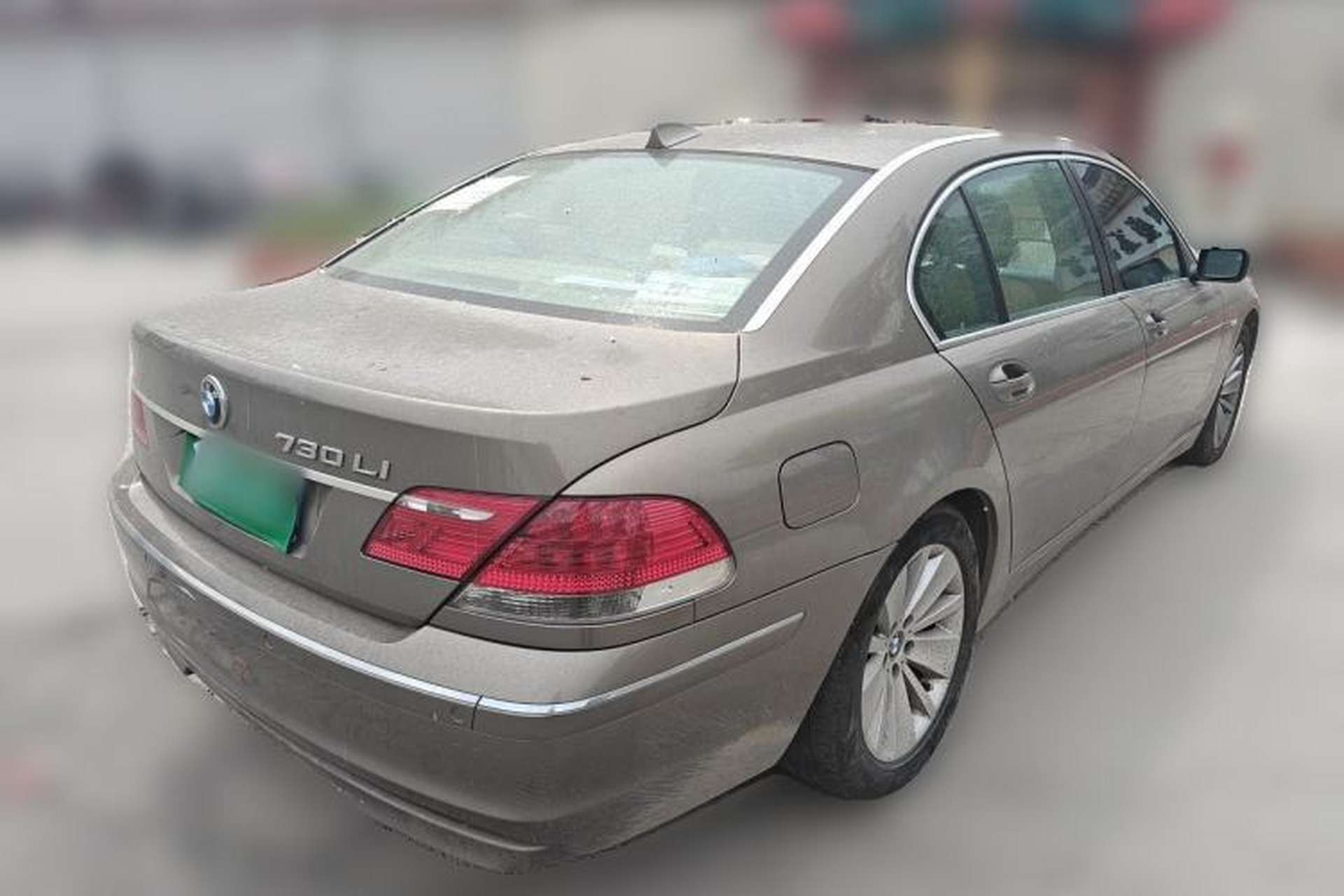 Used BMW 7 Series 2008 730Li Leading Model Rear Right 45 Deg