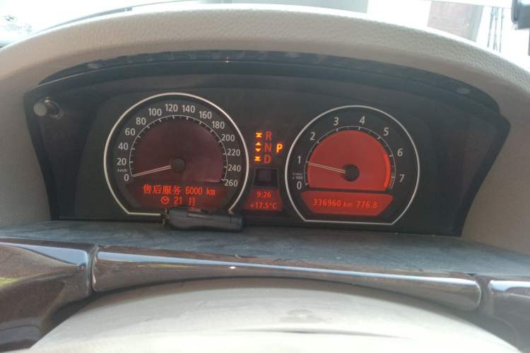 Used BMW 7 Series 2008 730Li Classic Edition Instrument Cluster