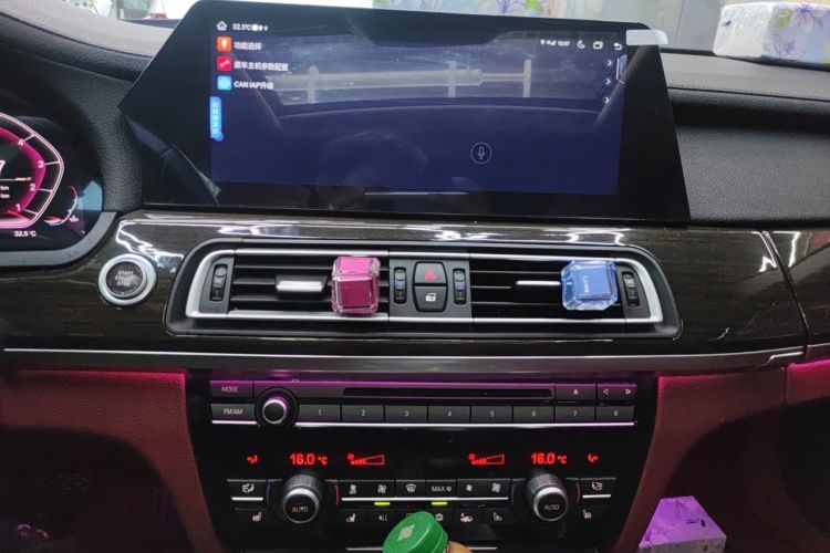 Used BMW 7 Series 2009 730Li Luxury Model Audio And AC Panel