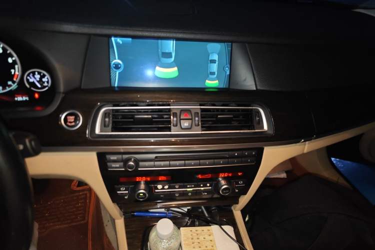 Used BMW 7 Series 2009 730Li Leading Model Audio And AC Panel