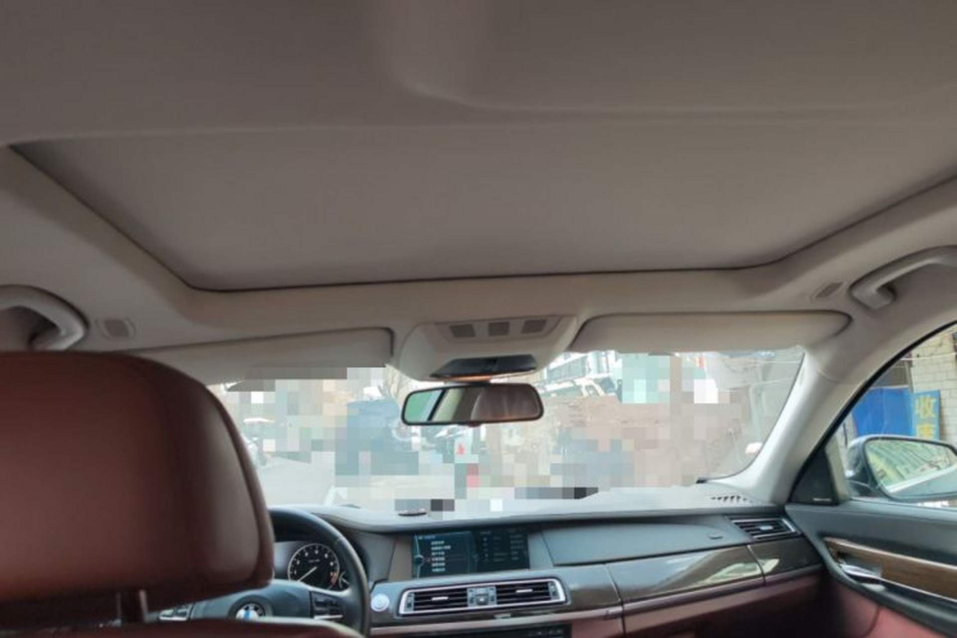 Used BMW 7 Series 2009 740Li Luxury Model Headliner