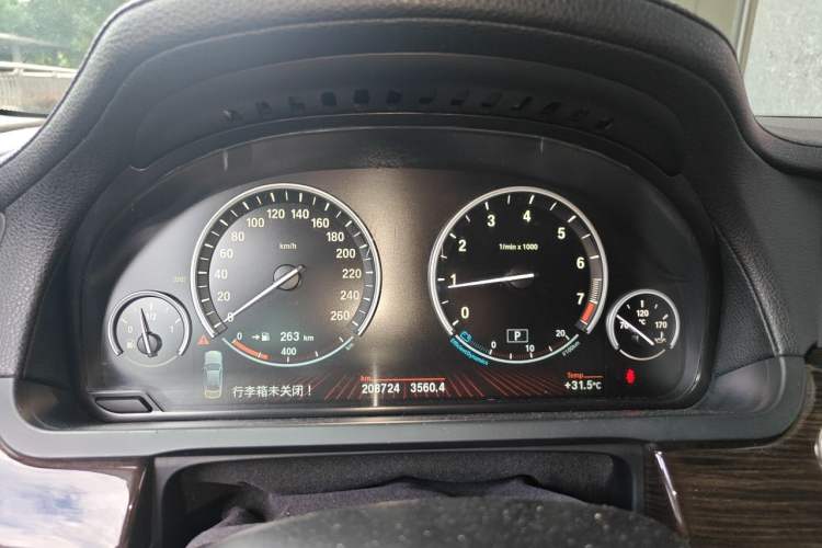 Used BMW 7 Series 2009 740Li Leading Model Instrument Cluster