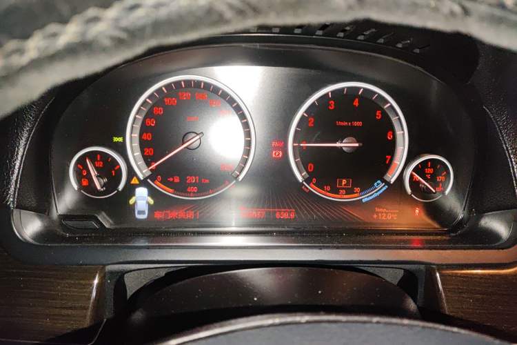 Used BMW 7 Series 2009 730Li Luxury Model Instrument Cluster