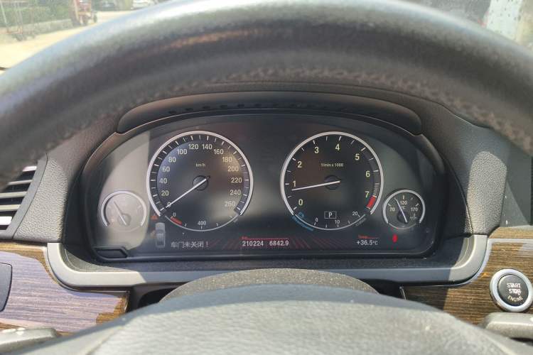 Used BMW 7 Series 2009 730Li Luxury Model Instrument Cluster