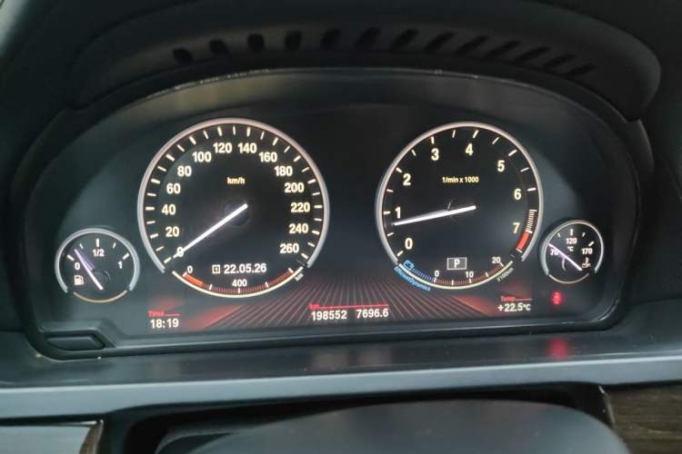 Used BMW 7 Series 2009 730Li Luxury Model Instrument Cluster