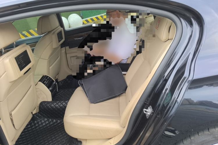 Used BMW 7 Series 2009 740Li Luxury Model Left Rear Seat