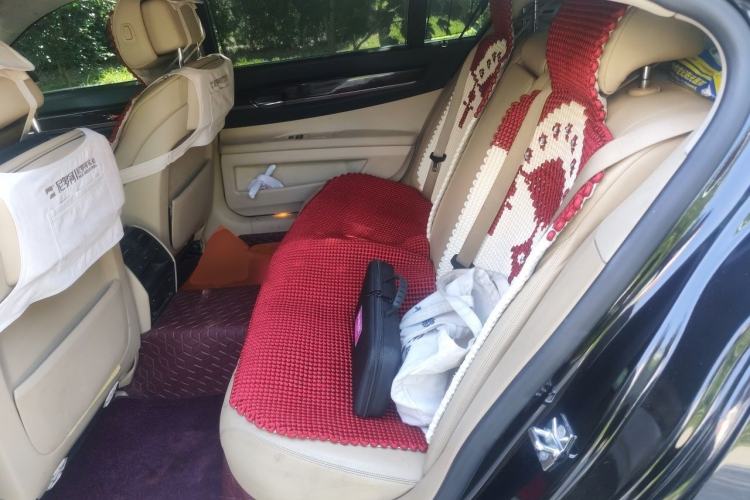 Used BMW 7 Series 2009 740Li Leading Model Left Rear Seat