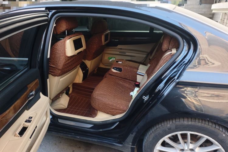 Used BMW 7 Series 2009 740Li Luxury Model Left Rear Seat