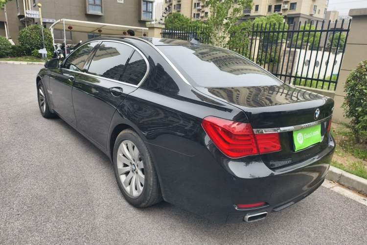 Used BMW 7 Series 2009 740Li Leading Model Rear Left 45 Deg