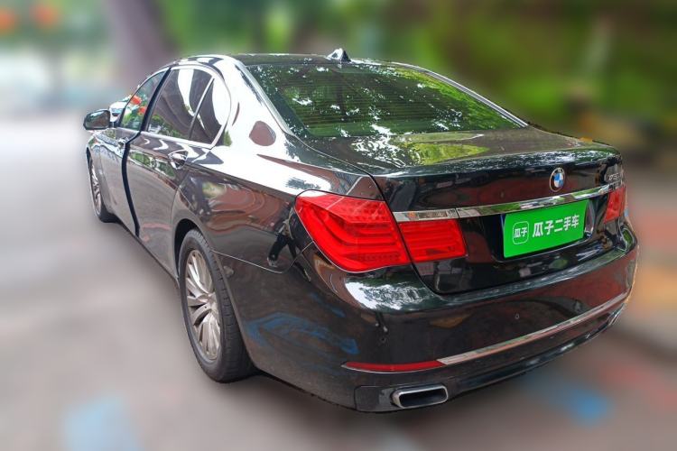 Used BMW 7 Series 2009 750Li Leading Model Rear Left 45 Deg
