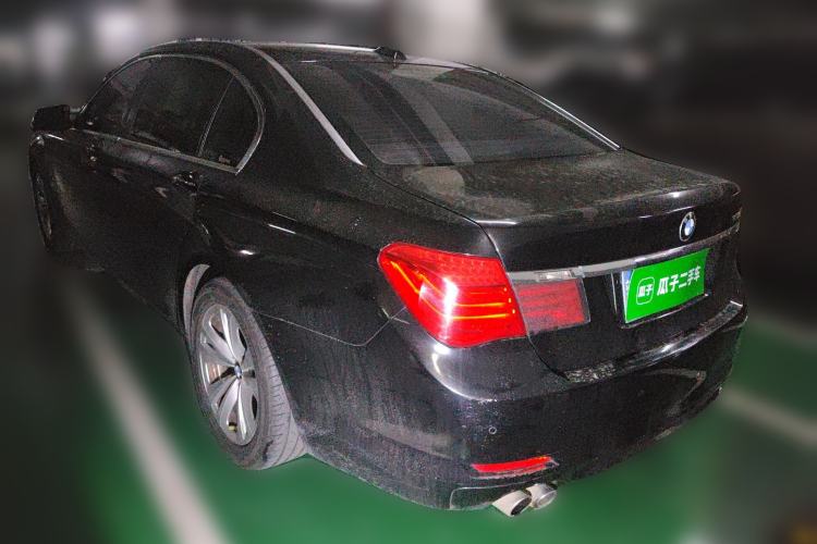 Used BMW 7 Series 2009 730Li Luxury Model Rear Left 45 Deg