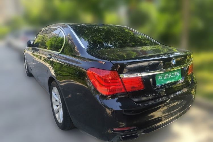 Used BMW 7 Series 2009 740Li Leading Model Rear Left 45 Deg