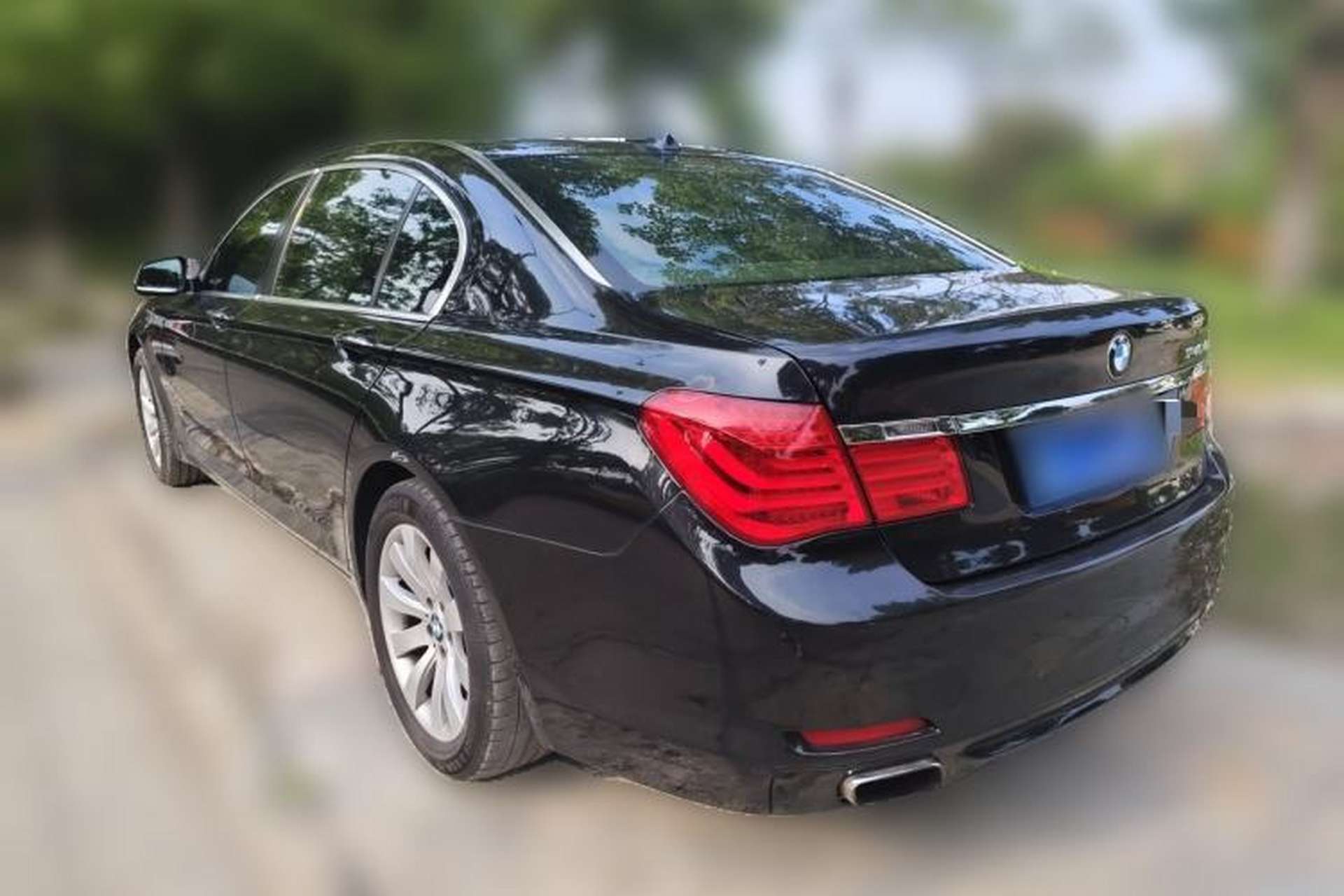 Used BMW 7 Series 2009 740Li Leading Model Rear Left 45 Deg