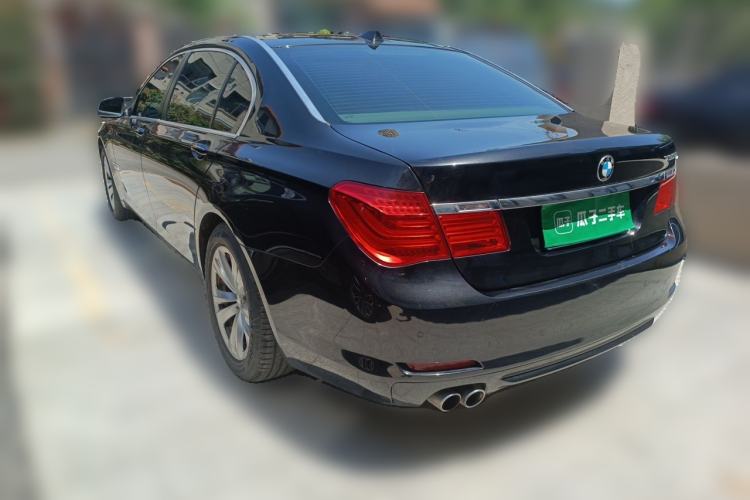 Used BMW 7 Series 2009 730Li Leading Model Rear Left 45 Deg