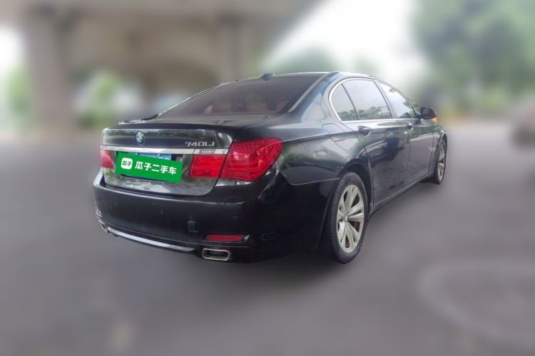 Used BMW 7 Series 2009 730Li Leading Model Rear Right 45 Deg