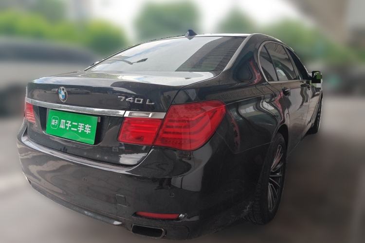 Used BMW 7 Series 2009 740Li Leading Model Rear Right 45 Deg