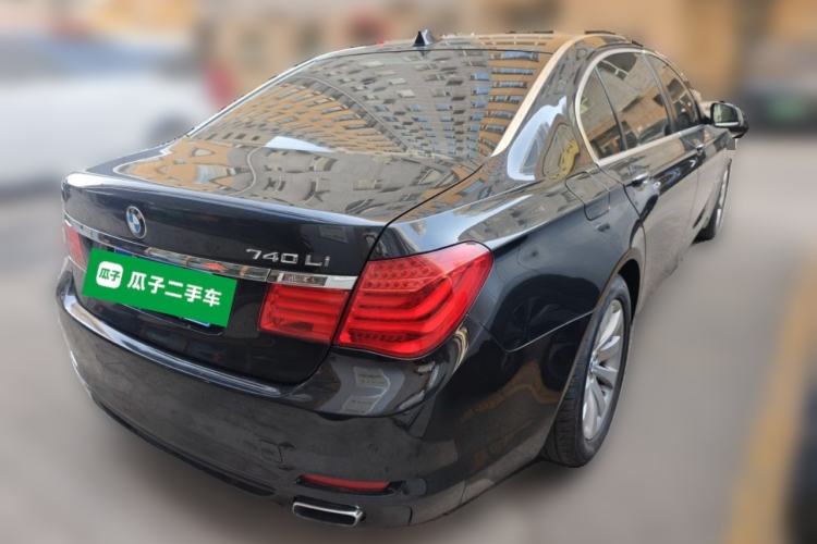 Used BMW 7 Series 2009 740Li Leading Model Rear Right 45 Deg