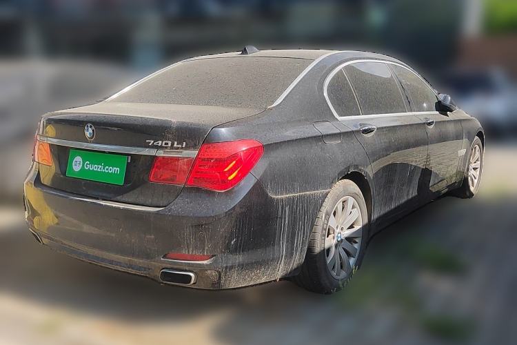 Used BMW 7 Series 2009 740Li Luxury Model Rear Right 45 Deg