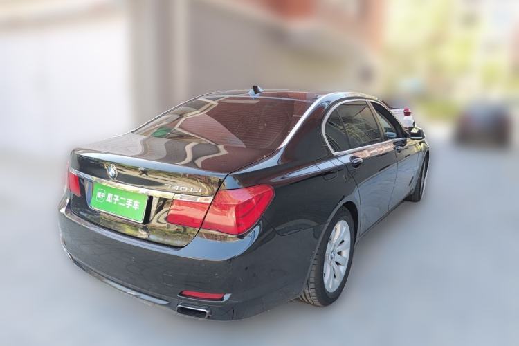Used BMW 7 Series 2009 740Li Leading Model Rear Right 45 Deg