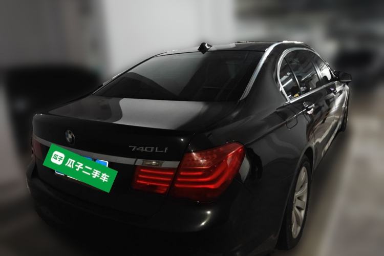 Used BMW 7 Series 2009 740Li Leading Model Rear Right 45 Deg