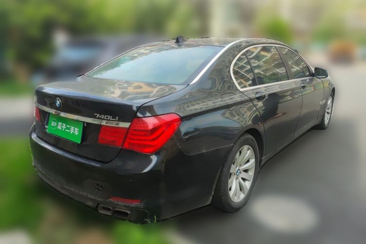 Used BMW 7 Series 2009 740Li Leading Model Rear Right 45 Deg