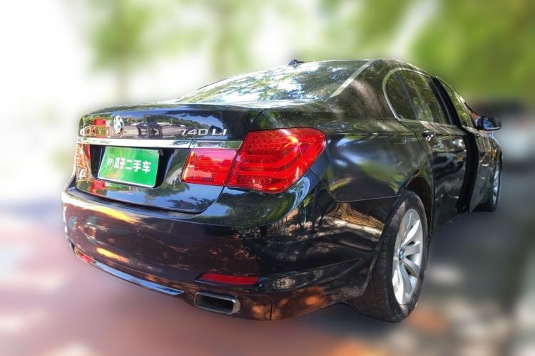 Used BMW 7 Series 2009 740Li Leading Model Rear Right 45 Deg