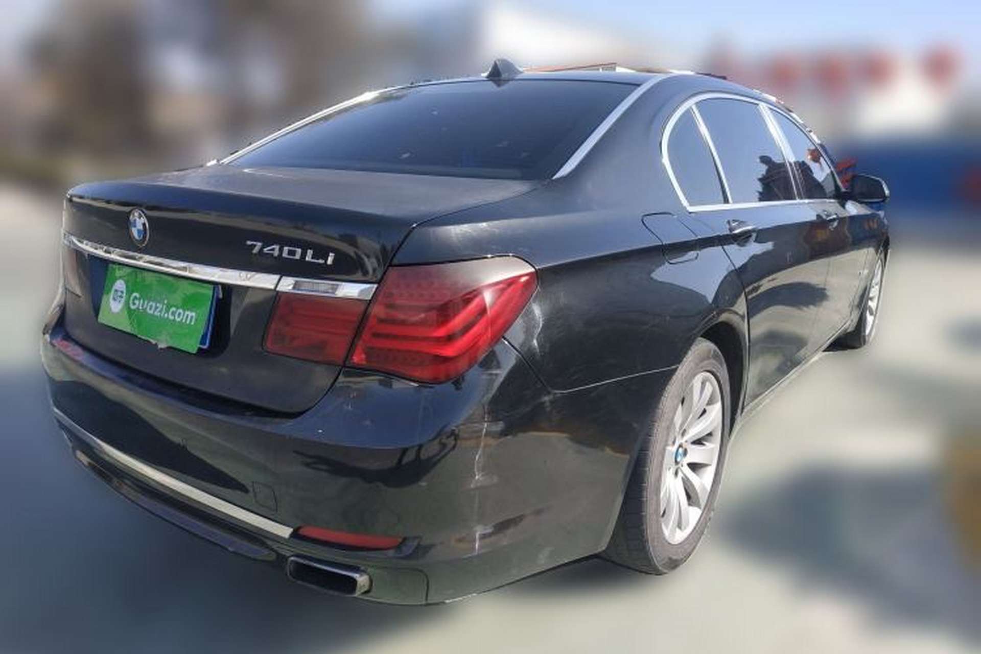Used BMW 7 Series 2009 740Li Luxury Model Rear Right 45 Deg