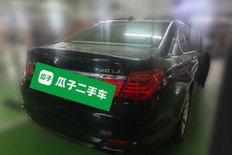 Used BMW 7 Series 2009 740Li Leading Model Rear Right 45 Deg