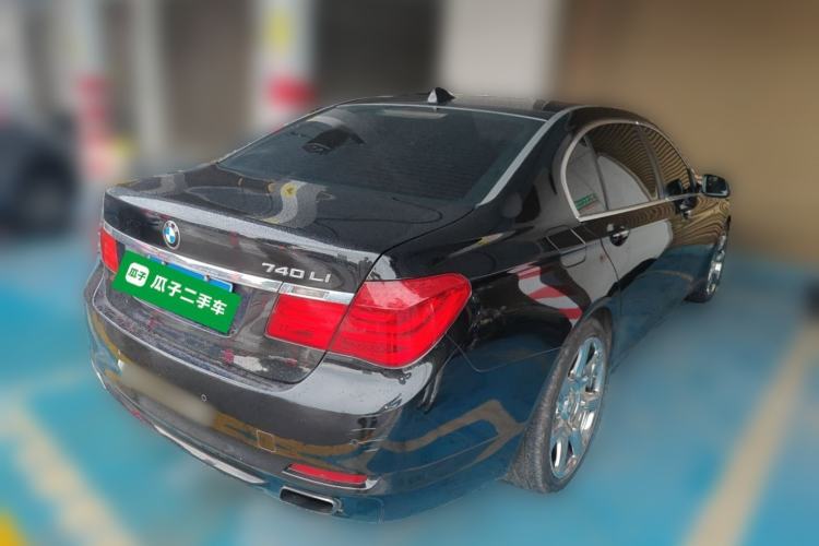 Used BMW 7 Series 2009 740Li Leading Model Rear Right 45 Deg