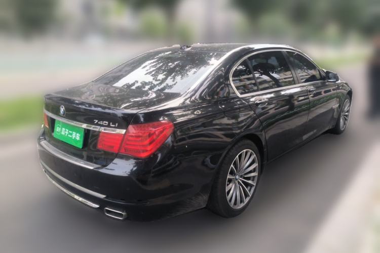 Used BMW 7 Series 2009 730Li Leading Model Rear Right 45 Deg