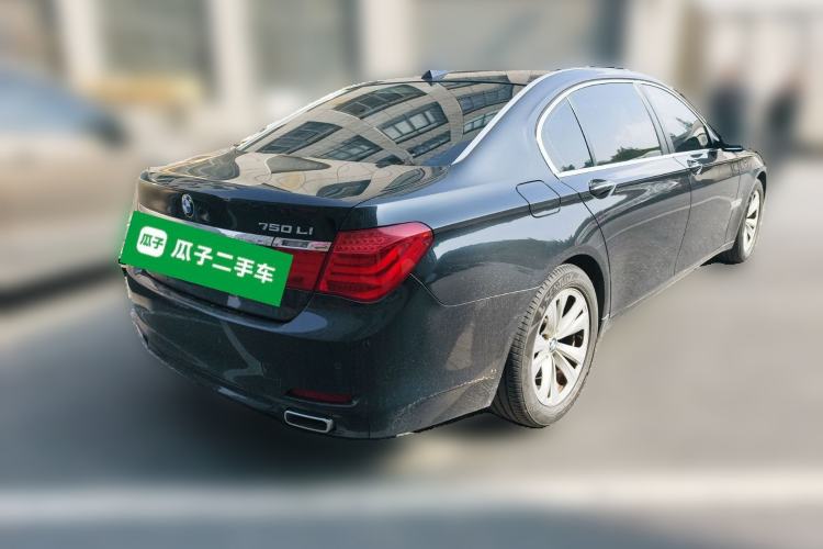 Used BMW 7 Series 2009 730Li Luxury Model Rear Right 45 Deg