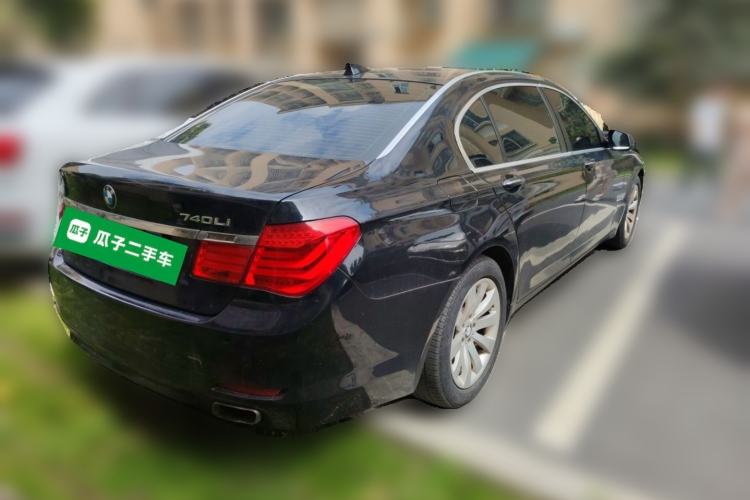 Used BMW 7 Series 2009 740Li Leading Model Rear Right 45 Deg