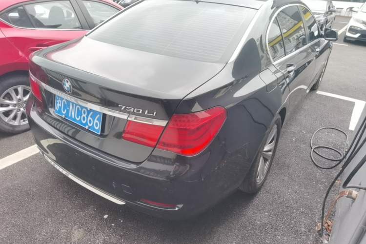 Used BMW 7 Series 2009 730Li Leading Model Rear Right 45 Deg