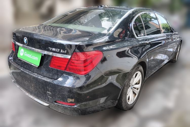 Used BMW 7 Series 2009 730Li Luxury Model Rear Right 45 Deg