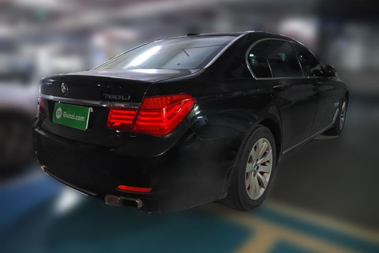 Used BMW 7 Series 2009 740Li Luxury Model Rear Right 45 Deg