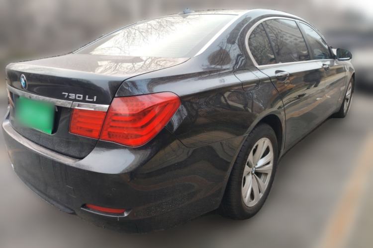 Used BMW 7 Series 2009 730Li Luxury Model Rear Right 45 Deg