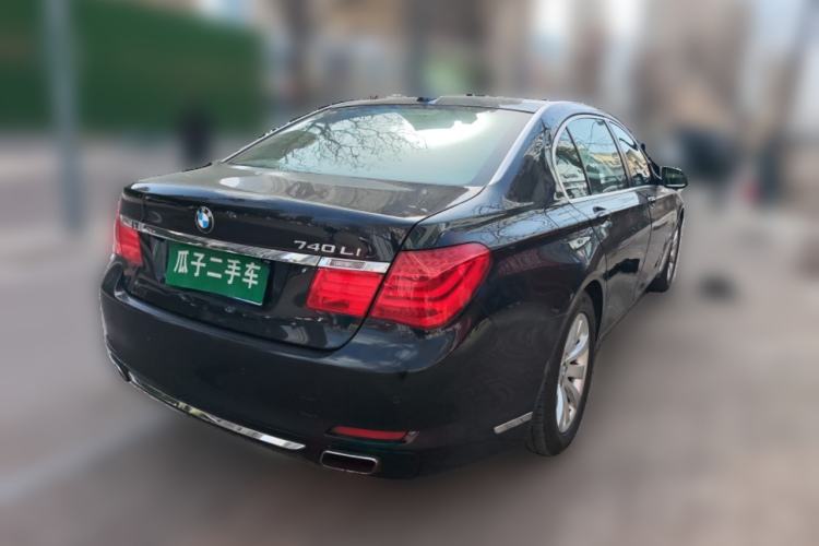 Used BMW 7 Series 2009 740Li Luxury Model Rear Right 45 Deg