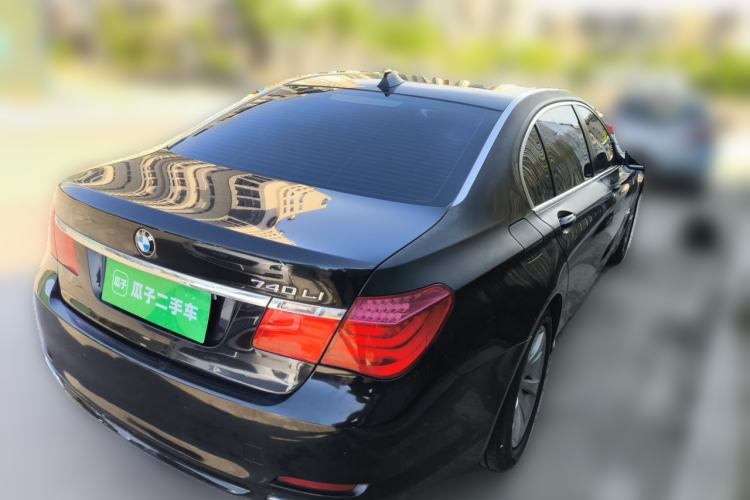 Used BMW 7 Series 2009 740Li Luxury Edition Rear Right 45 Deg