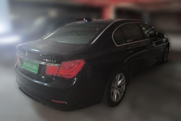 Used BMW 7 Series 2009 730Li Luxury Model Rear Right 45 Deg