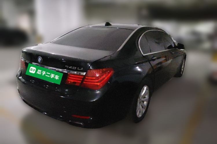 Used BMW 7 Series 2009 740Li Luxury Model Rear Right 45 Deg