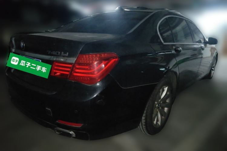 Used BMW 7 Series 2009 740Li Leading Model Rear Right 45 Deg