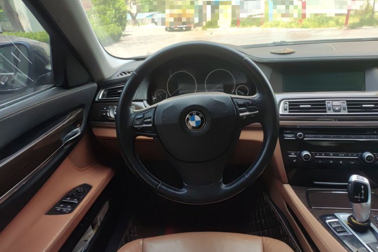 Used BMW 7 Series 2009 740Li Leading Model Steering Wheel