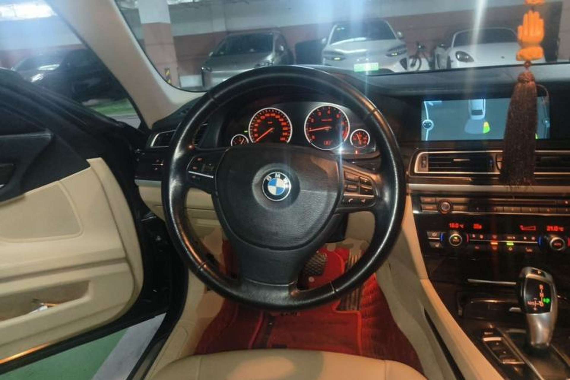 Used BMW 7 Series 2009 740Li Leading Model Steering Wheel